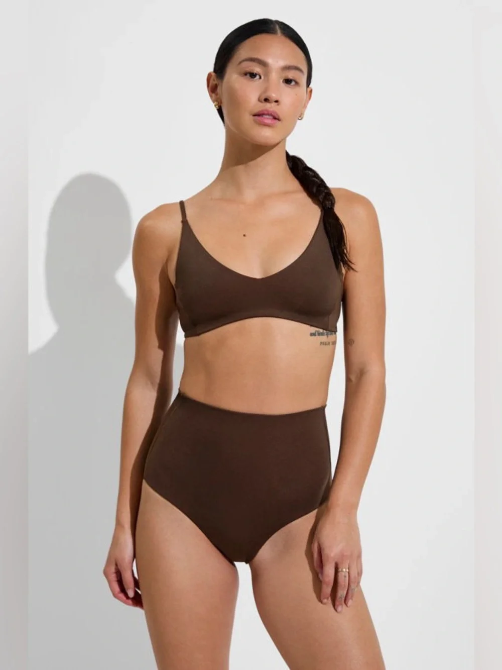 Newest season! Left On Friday Hi Hi Bikini bottom in cold brew size xsmall